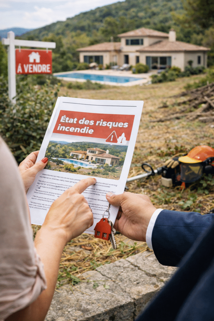 État des risques incendie lors d’une vente immobilière dans le Var État des risques incendie remis lors de la vente d’une maison située dans le Var
