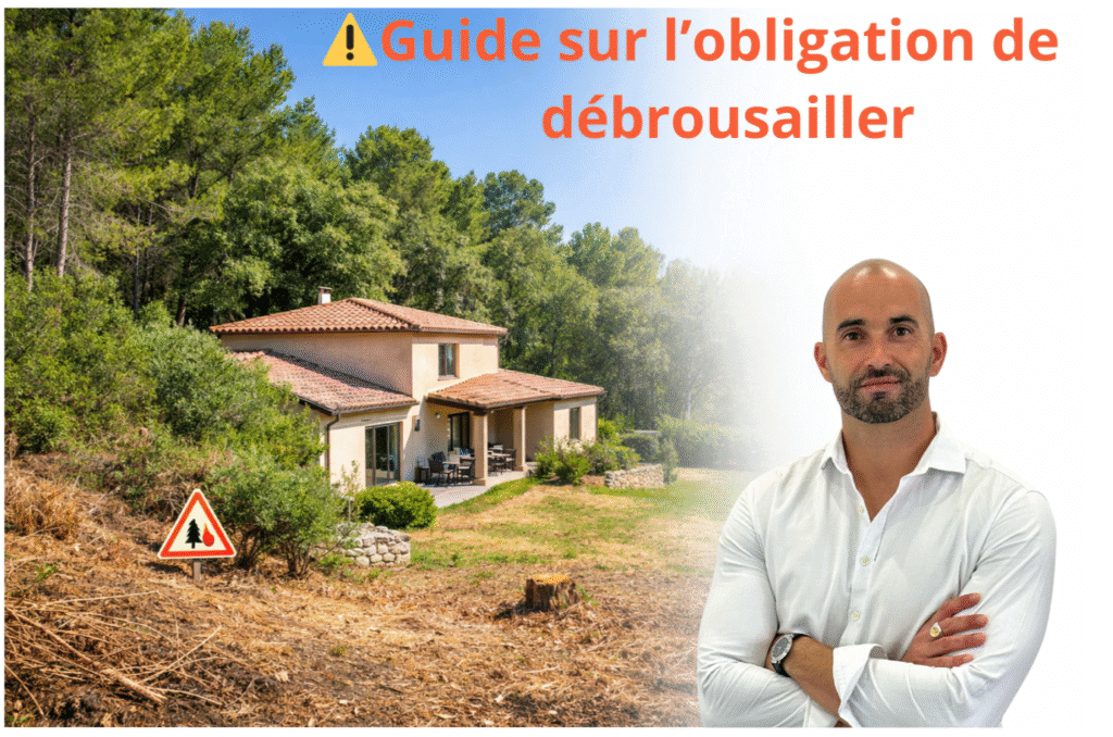 Obligation de débroussaillage autour d’une maison à La Crau (83260) dans le Var