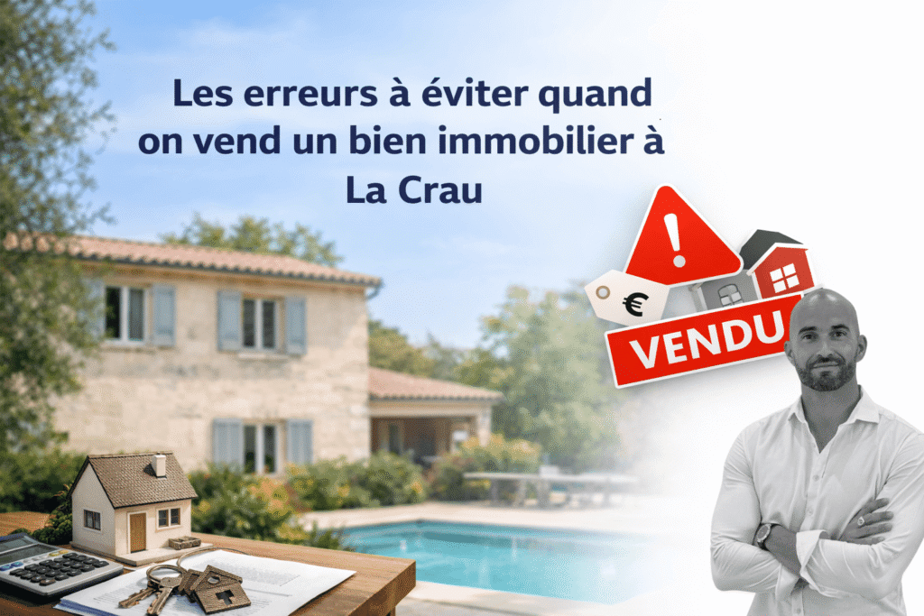 erreurs vente maison la crau conseil immobilier