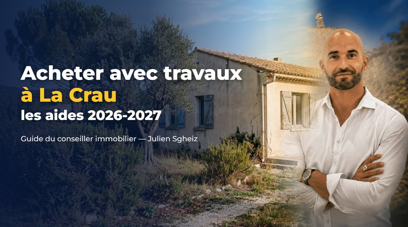 Maison à rénover pour acheter avec travaux à La Crau (Var), avec Julien Sgheiz, conseiller immobilier